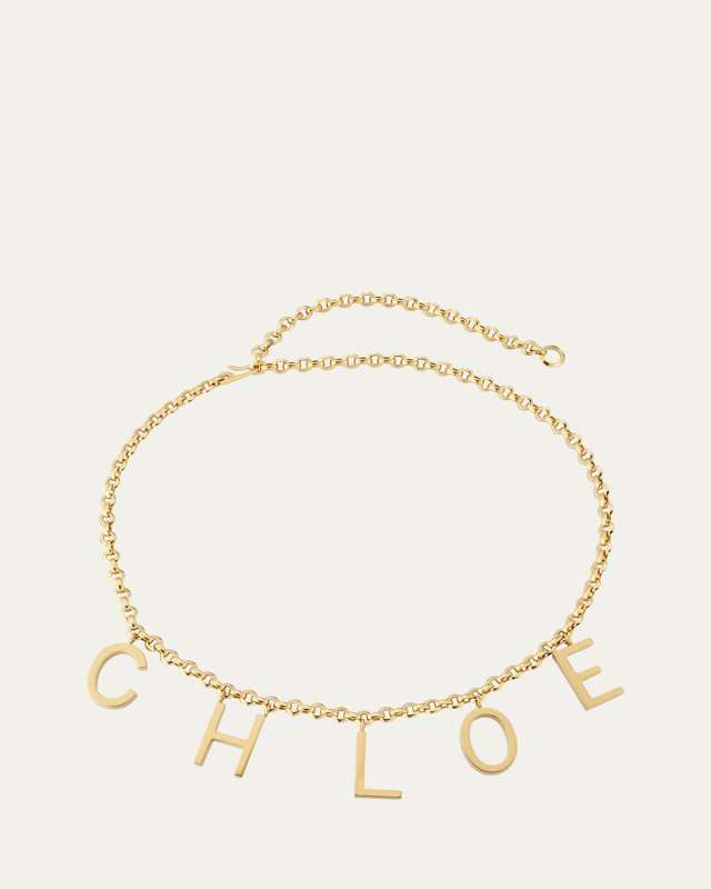 Logo Letters Belt